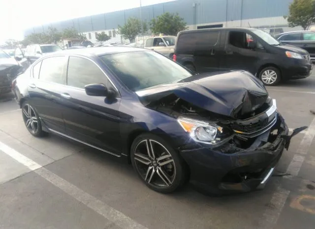 HONDA ACCORD SEDAN 2017 1hgcr2f5xha085776