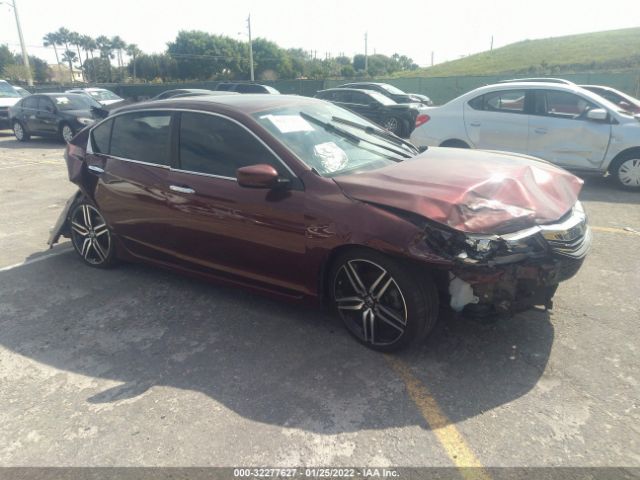 HONDA ACCORD SEDAN 2017 1hgcr2f5xha089035