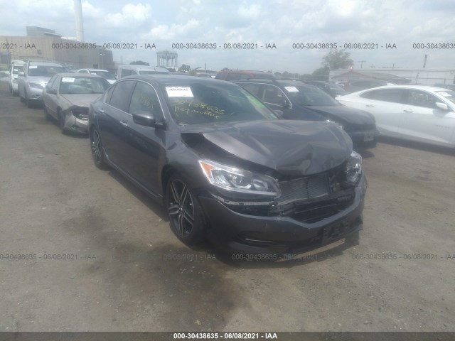 HONDA ACCORD SEDAN 2017 1hgcr2f5xha092355