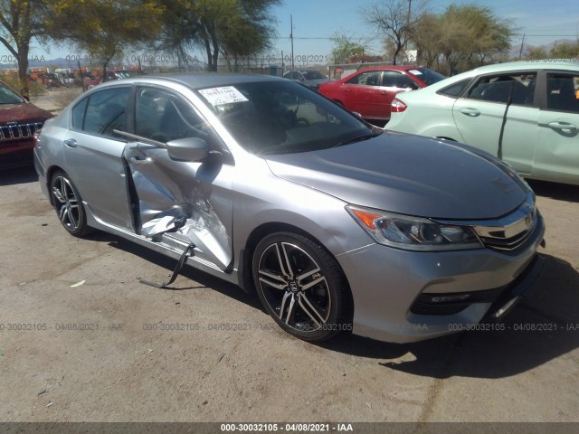 HONDA ACCORD SEDAN 2017 1hgcr2f5xha145734