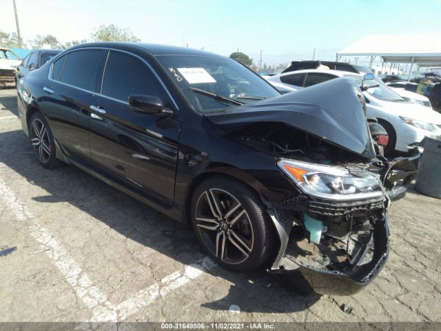 HONDA ACCORD SEDAN 2017 1hgcr2f5xha173730