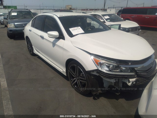 HONDA ACCORD SEDAN 2017 1hgcr2f5xha181102