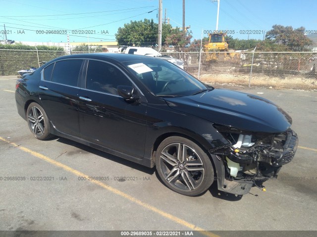 HONDA ACCORD SEDAN 2017 1hgcr2f5xha181309