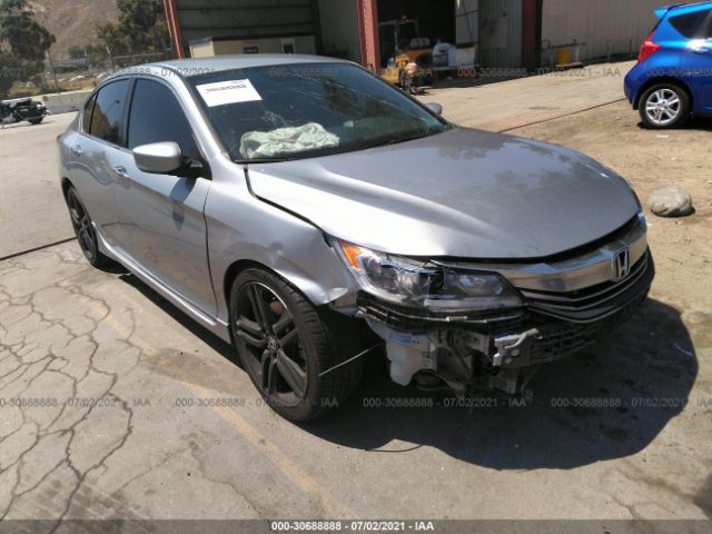 HONDA ACCORD SEDAN 2017 1hgcr2f5xha182251