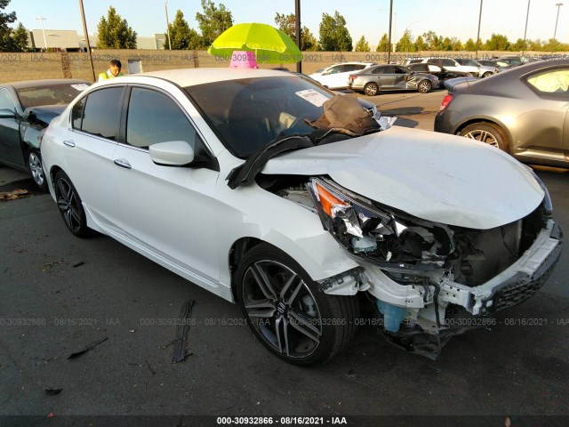 HONDA ACCORD SEDAN 2017 1hgcr2f5xha228113