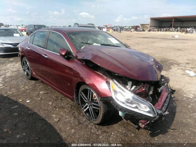 HONDA ACCORD SEDAN 2017 1hgcr2f5xha241508