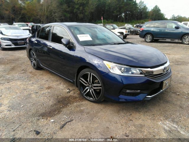 HONDA ACCORD SEDAN 2017 1hgcr2f5xha253772