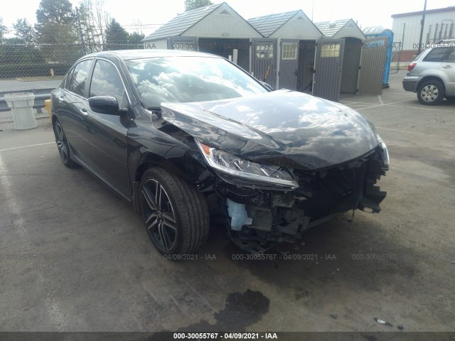 HONDA ACCORD SEDAN 2017 1hgcr2f5xha277067