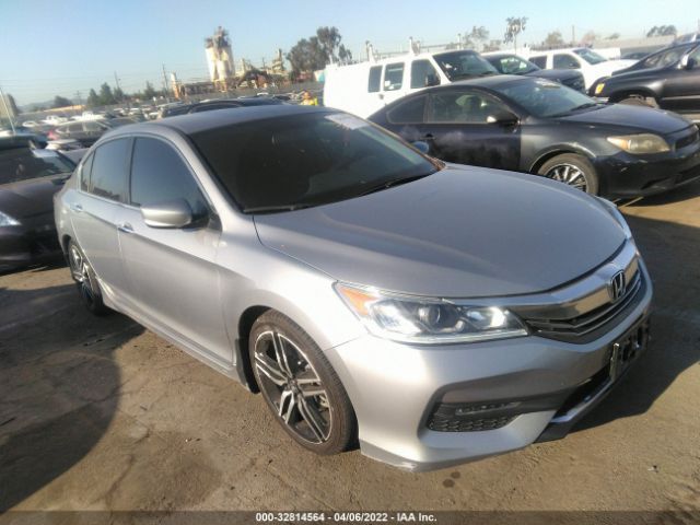 HONDA ACCORD SEDAN 2017 1hgcr2f5xha277585