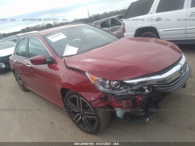 HONDA ACCORD SEDAN 2017 1hgcr2f5xha278347