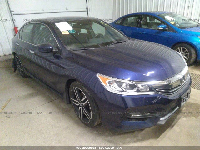 HONDA ACCORD SEDAN 2017 1hgcr2f61ha188500