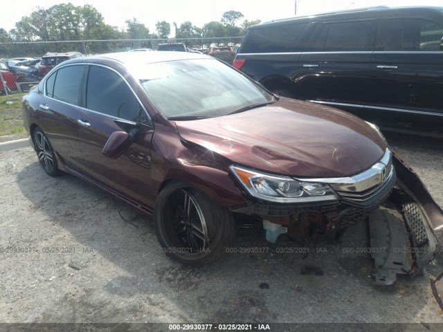 HONDA ACCORD SEDAN 2016 1hgcr2f62ga147467