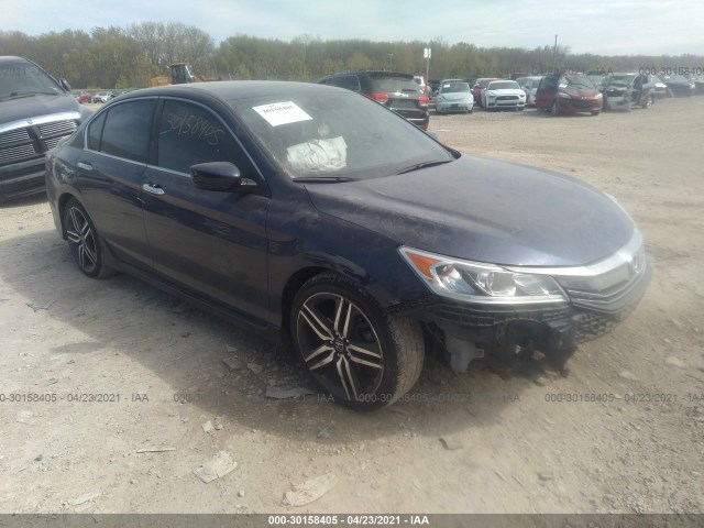 HONDA ACCORD SEDAN 2017 1hgcr2f63ha188496