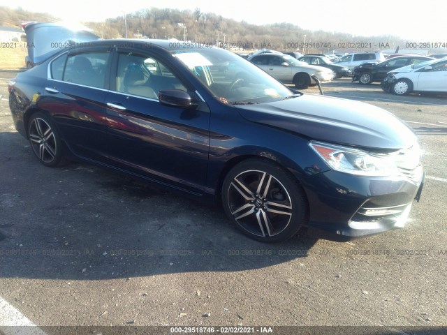 HONDA ACCORD SEDAN 2016 1hgcr2f66ga030880