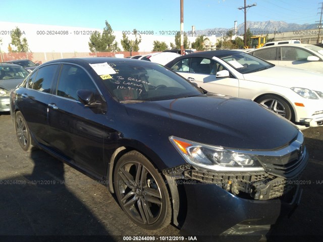 HONDA ACCORD SEDAN 2017 1hgcr2f67ha008386