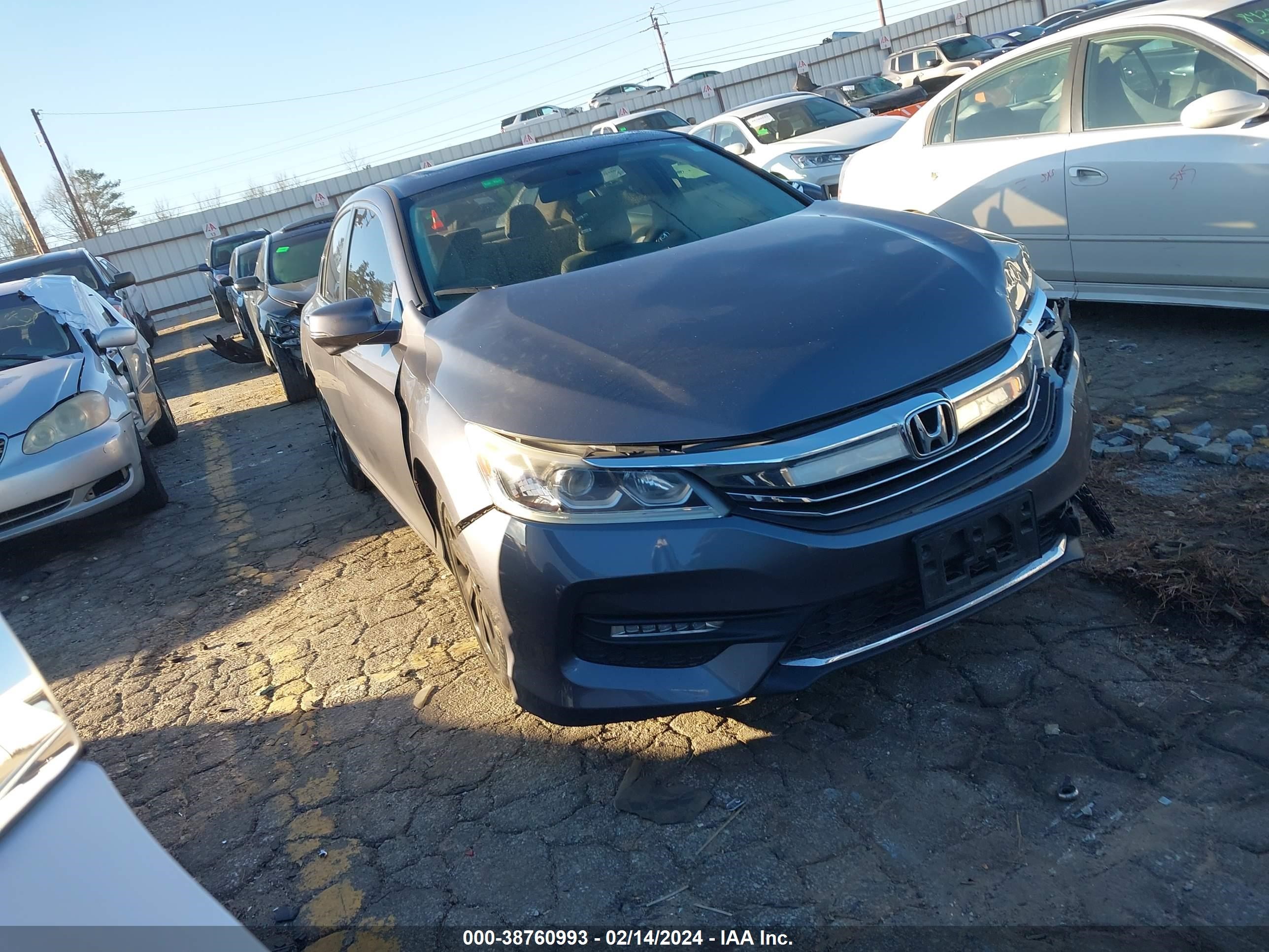 HONDA ACCORD 2016 1hgcr2f78ga180787