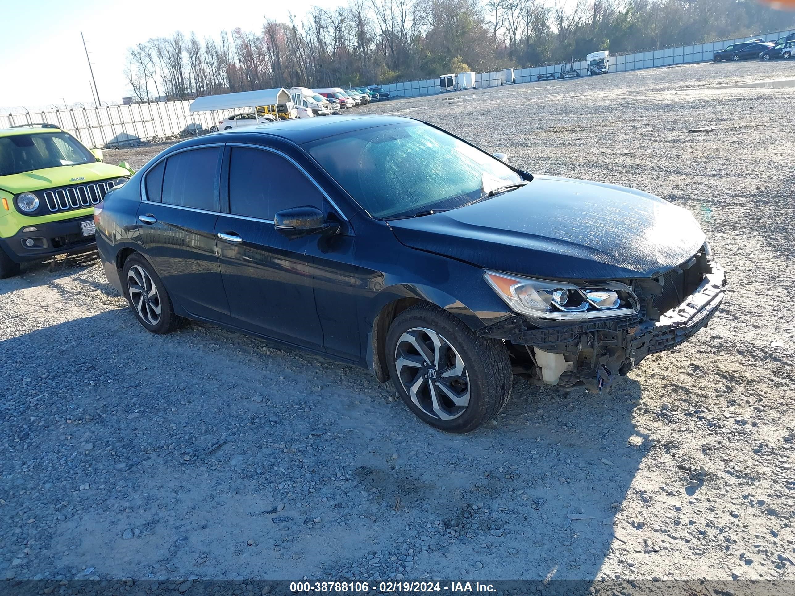 HONDA ACCORD 2016 1hgcr2f7xga186168