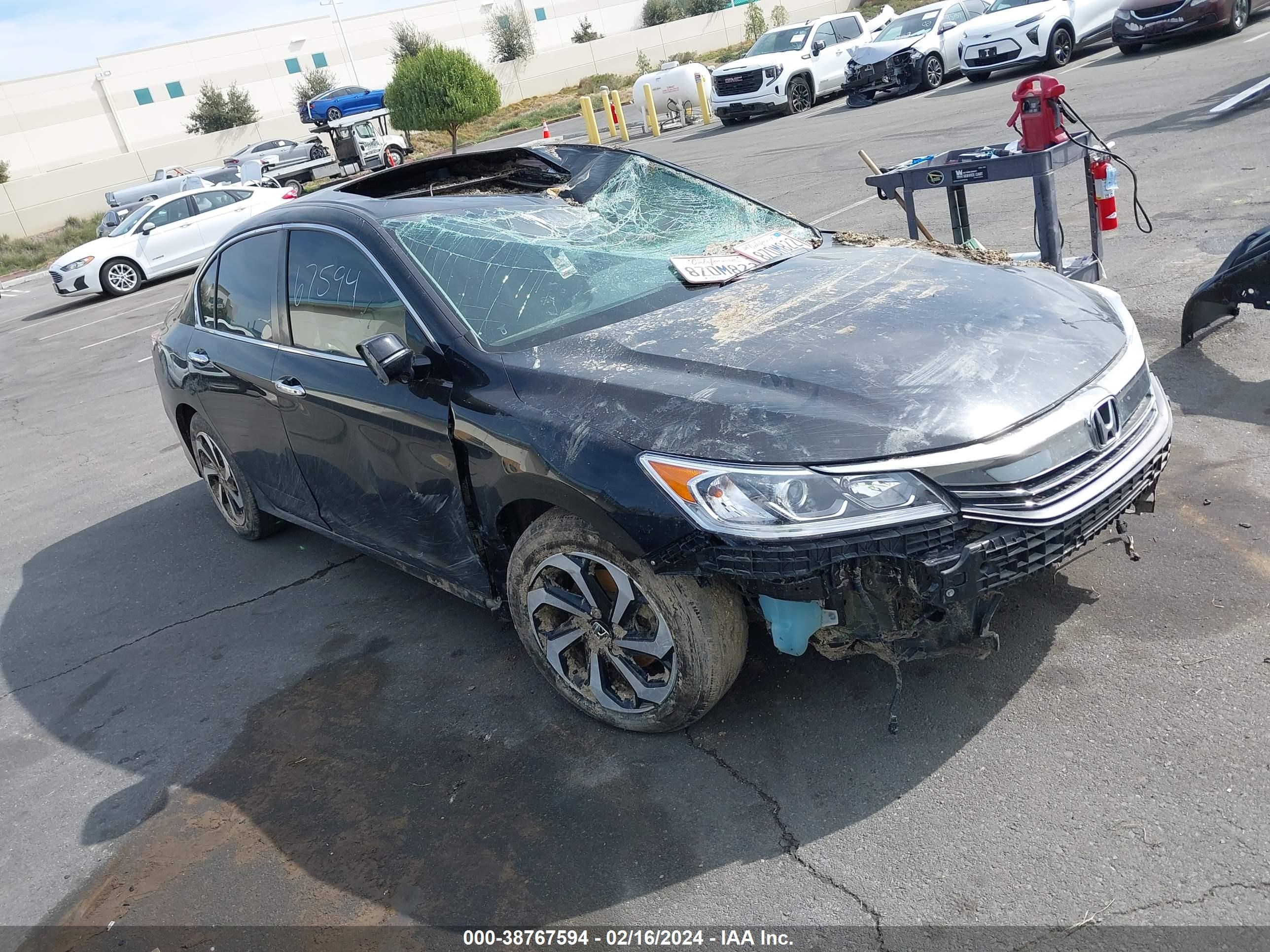 HONDA ACCORD 2016 1hgcr2f80ga082944