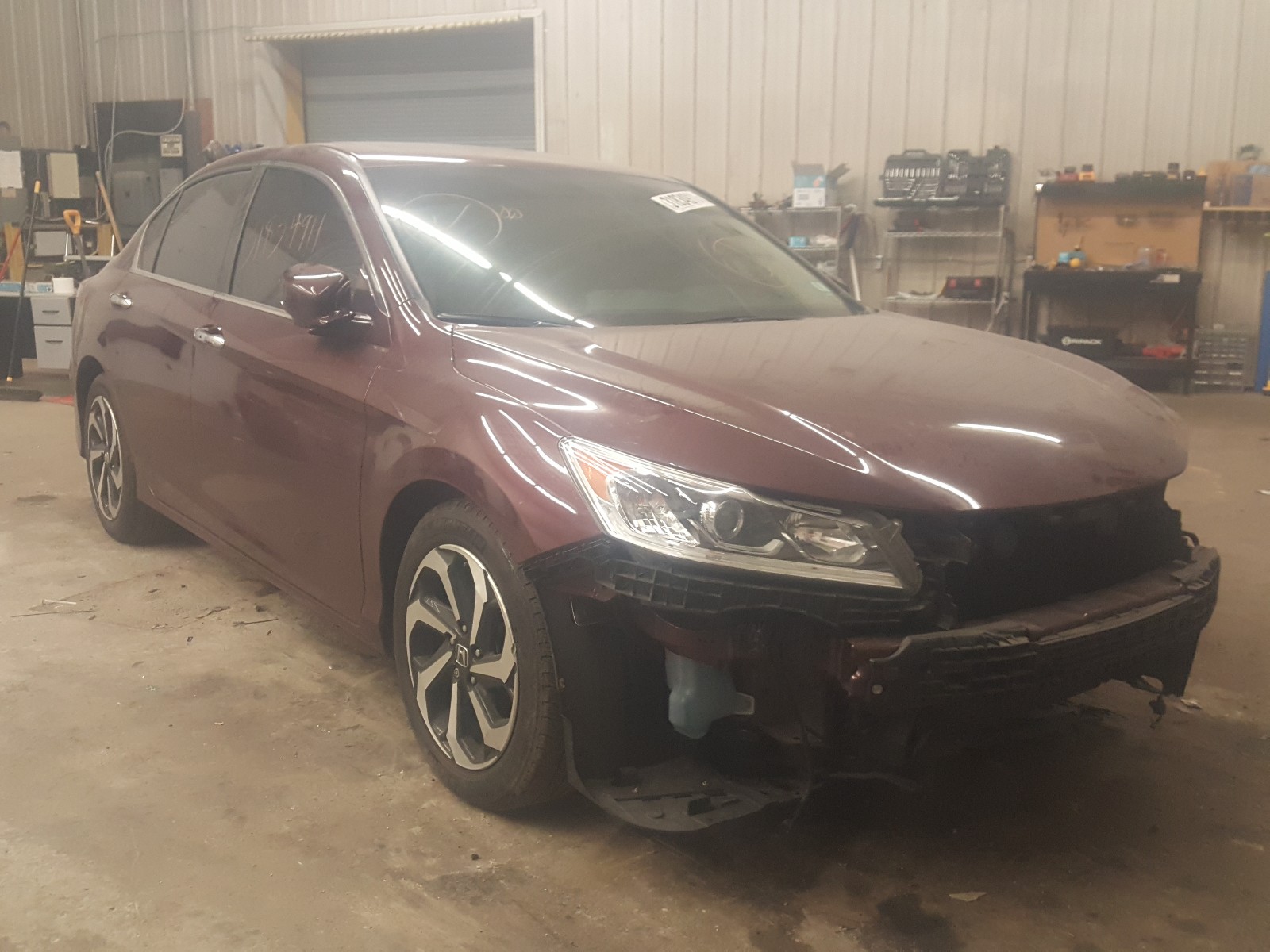 HONDA ACCORD EXL 2017 1hgcr2f81ha063014