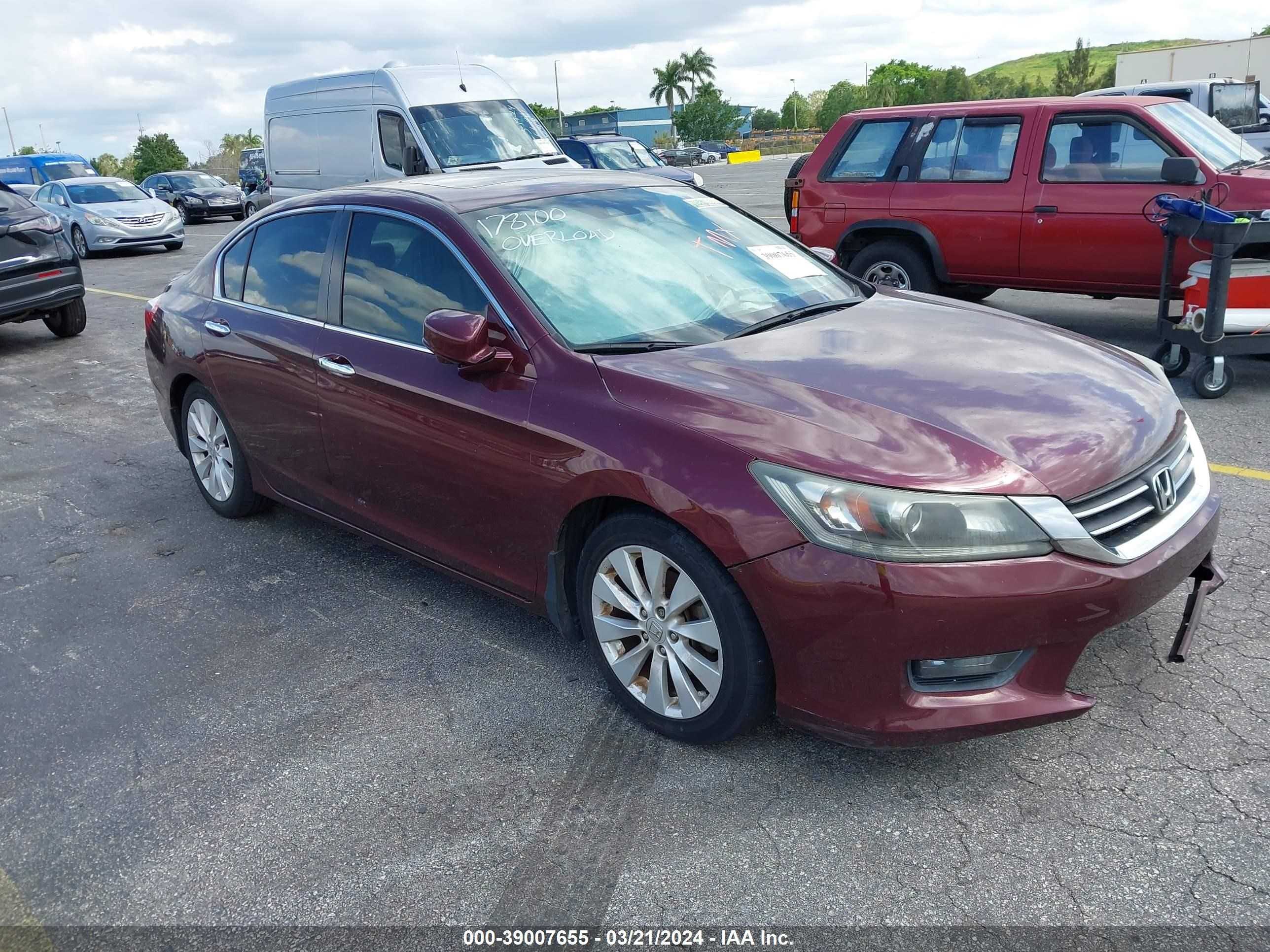 HONDA ACCORD 2015 1hgcr2f83fa178100