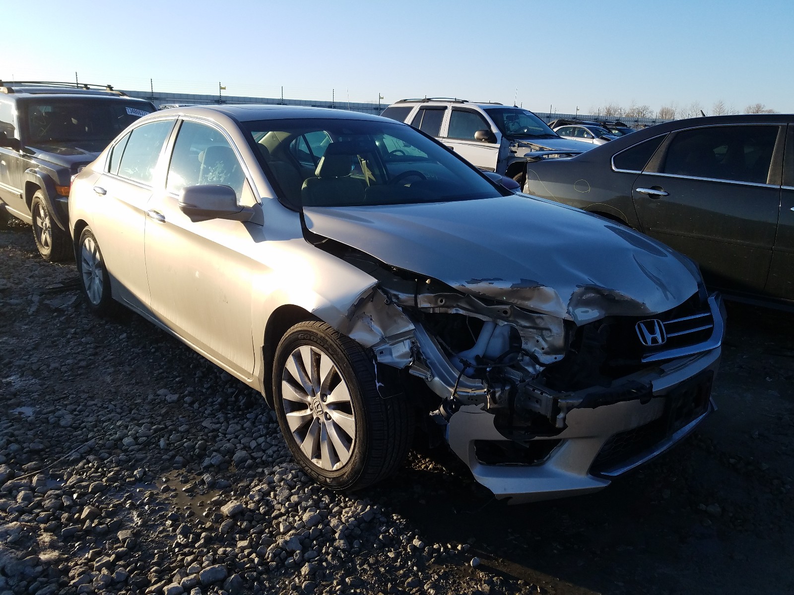 HONDA ACCORD EXL 2013 1hgcr2f84da122213