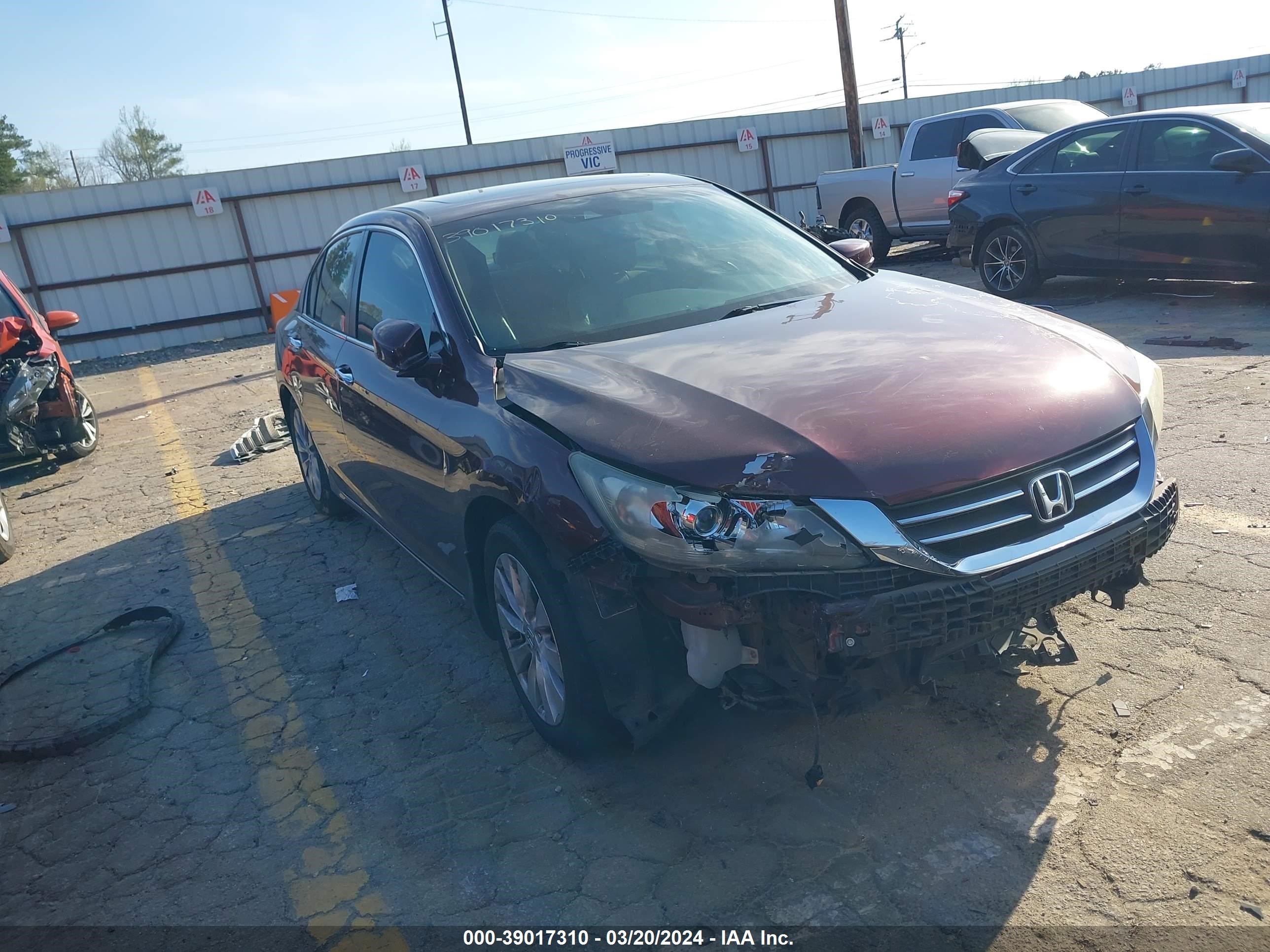 HONDA ACCORD 2013 1hgcr2f84da168320