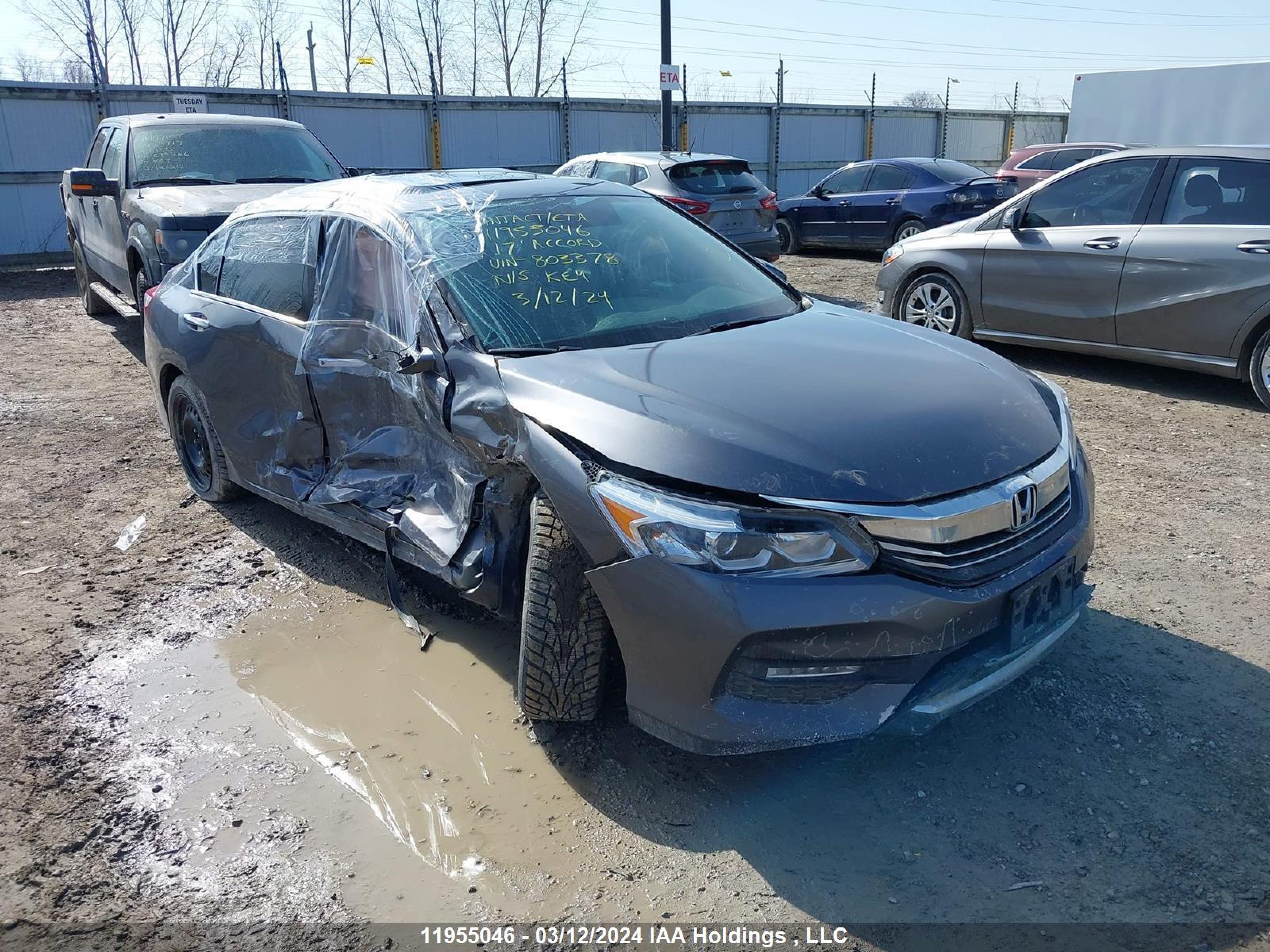 HONDA ACCORD 2017 1hgcr2f84ha803378