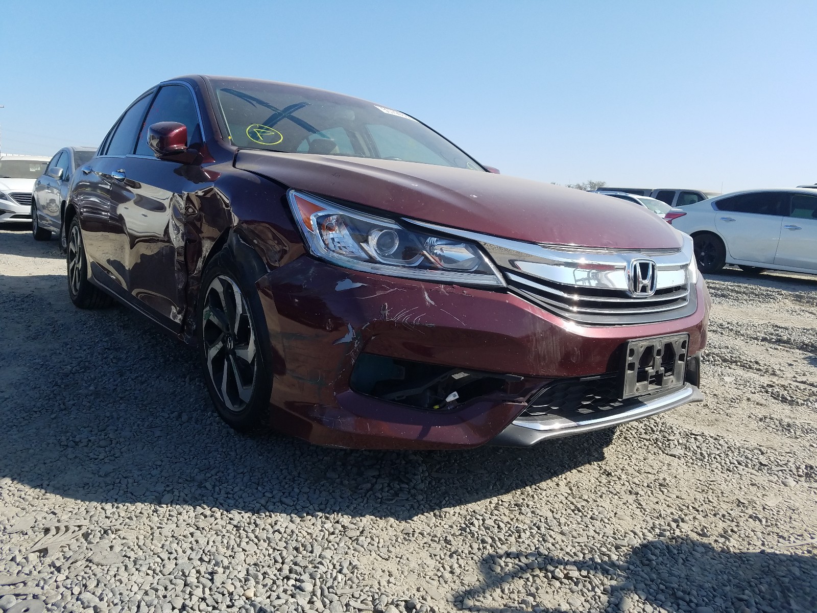 HONDA ACCORD EXL 2017 1hgcr2f86ha020918