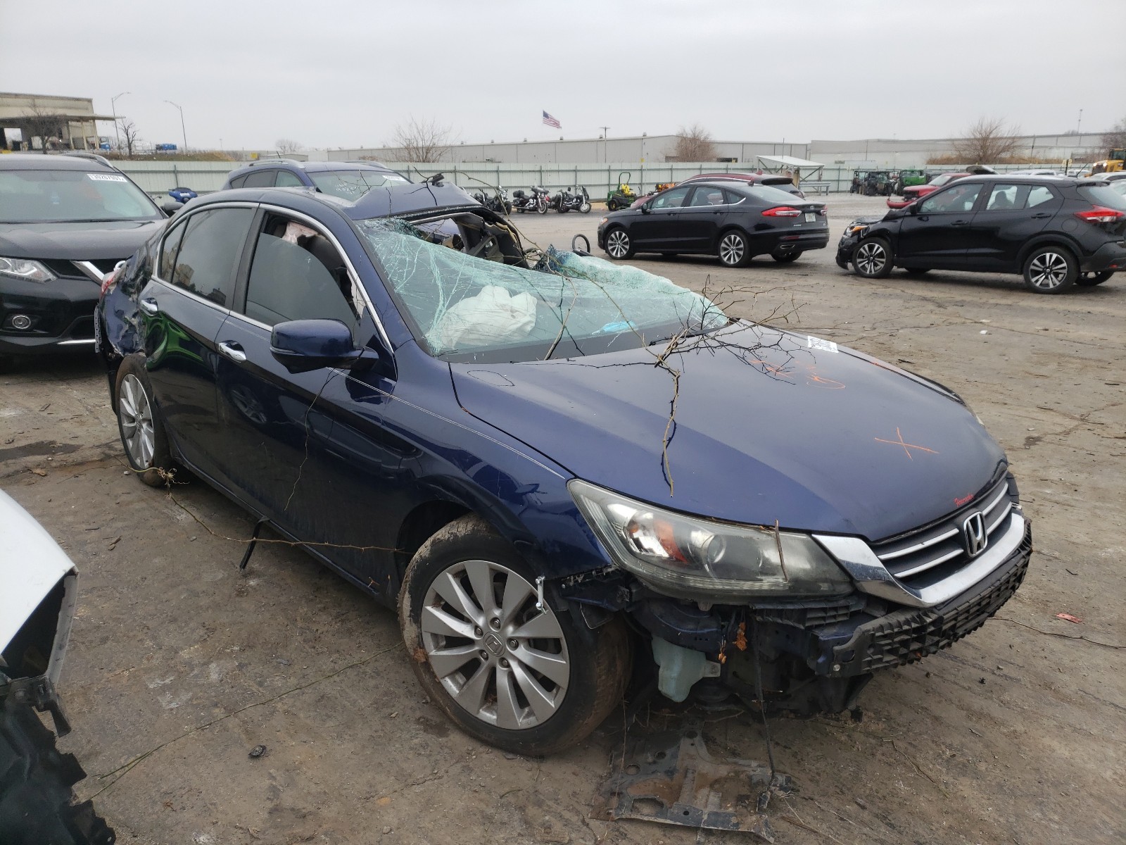 HONDA ACCORD EXL 2013 1hgcr2f87da138485