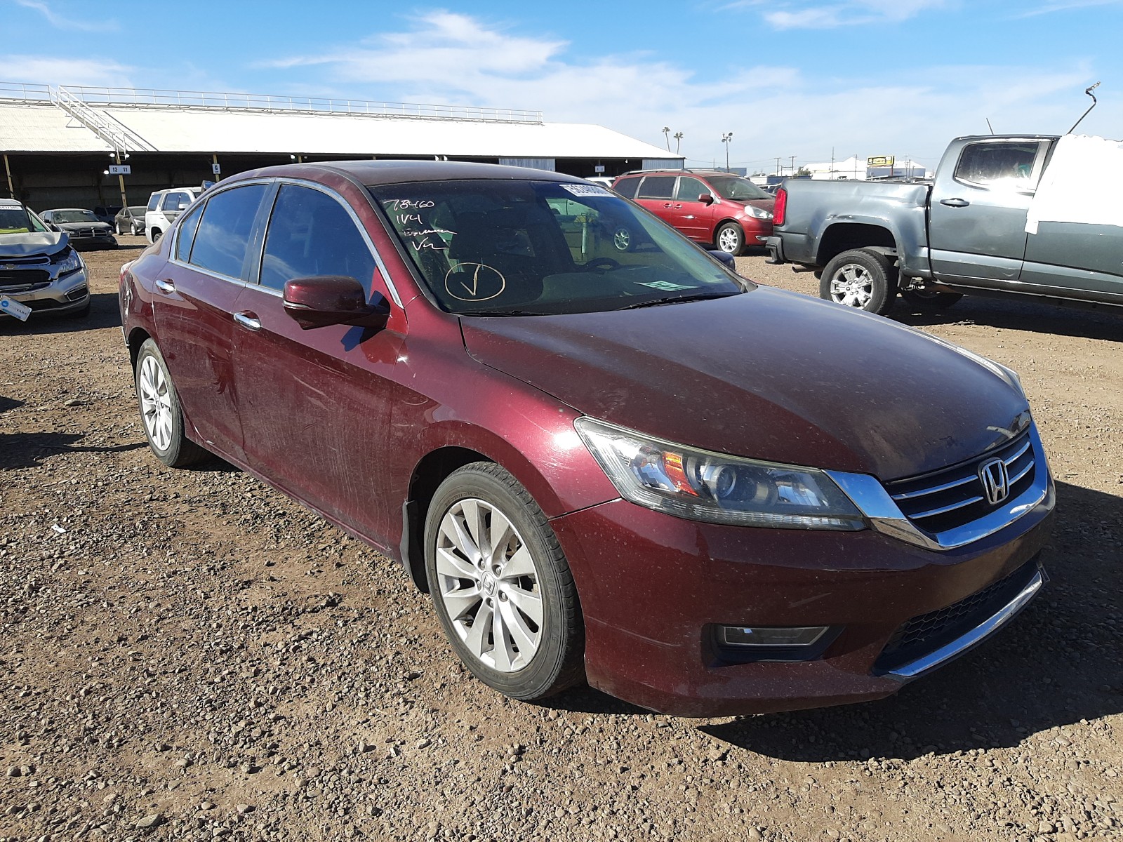 HONDA ACCORD EXL 2013 1hgcr2f89da100966