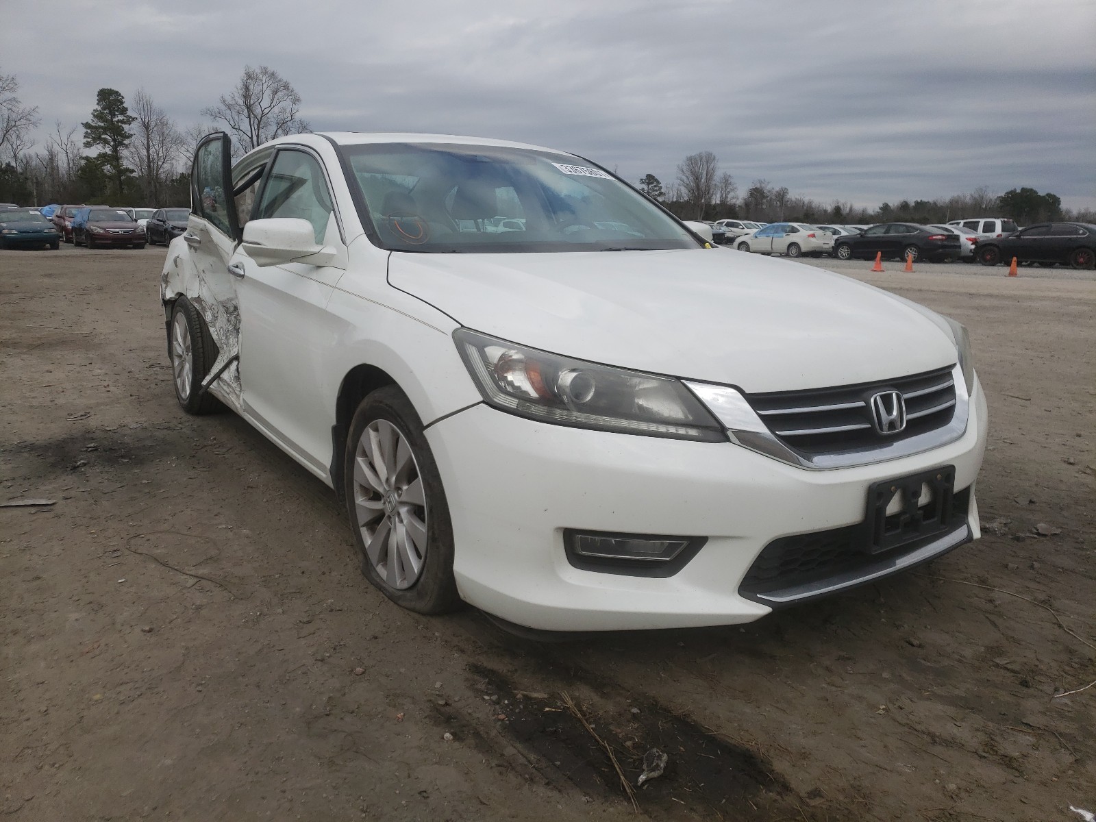 HONDA ACCORD EXL 2013 1hgcr2f8xda195831