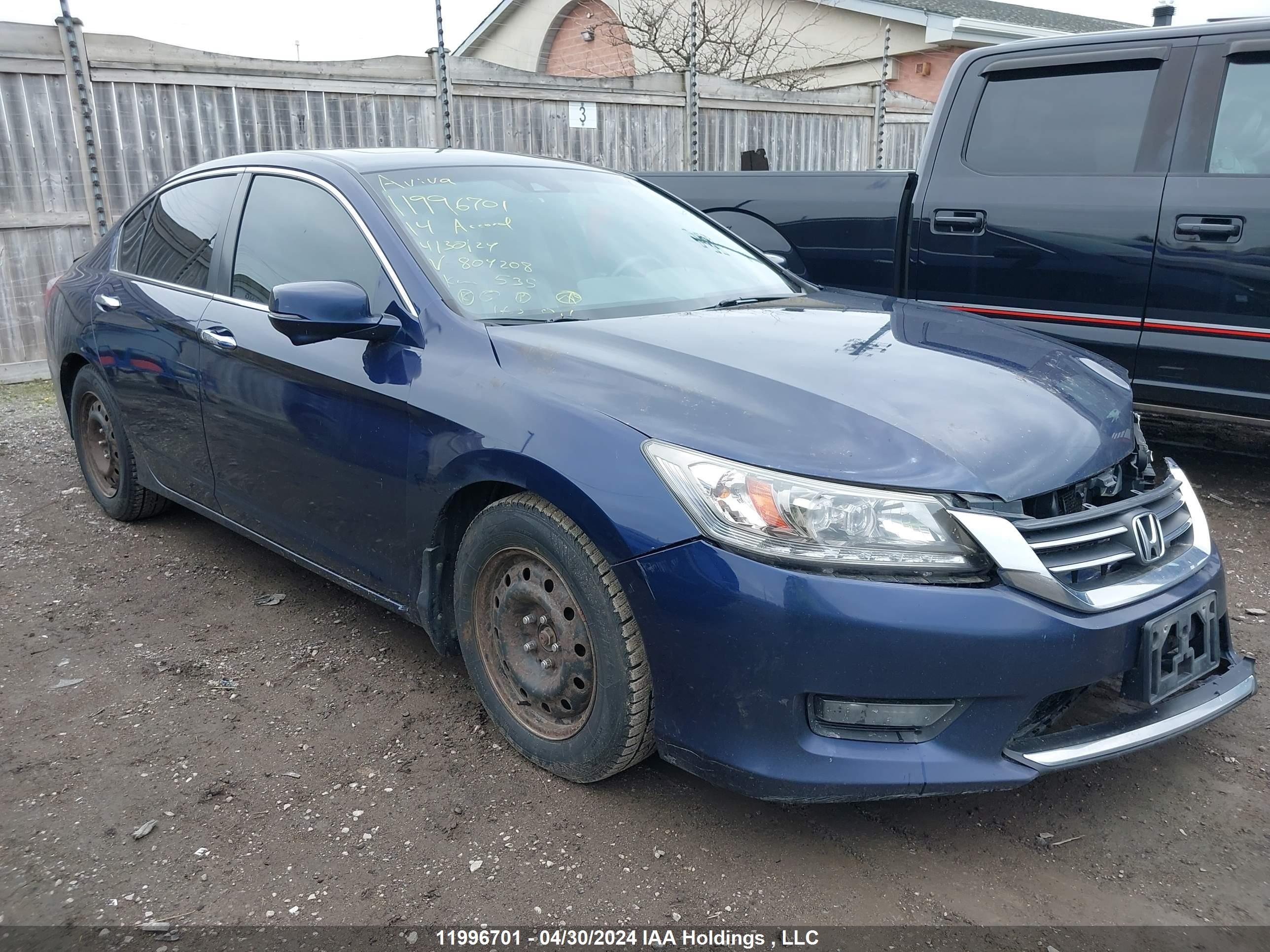 HONDA ACCORD 2014 1hgcr2f90ea804208