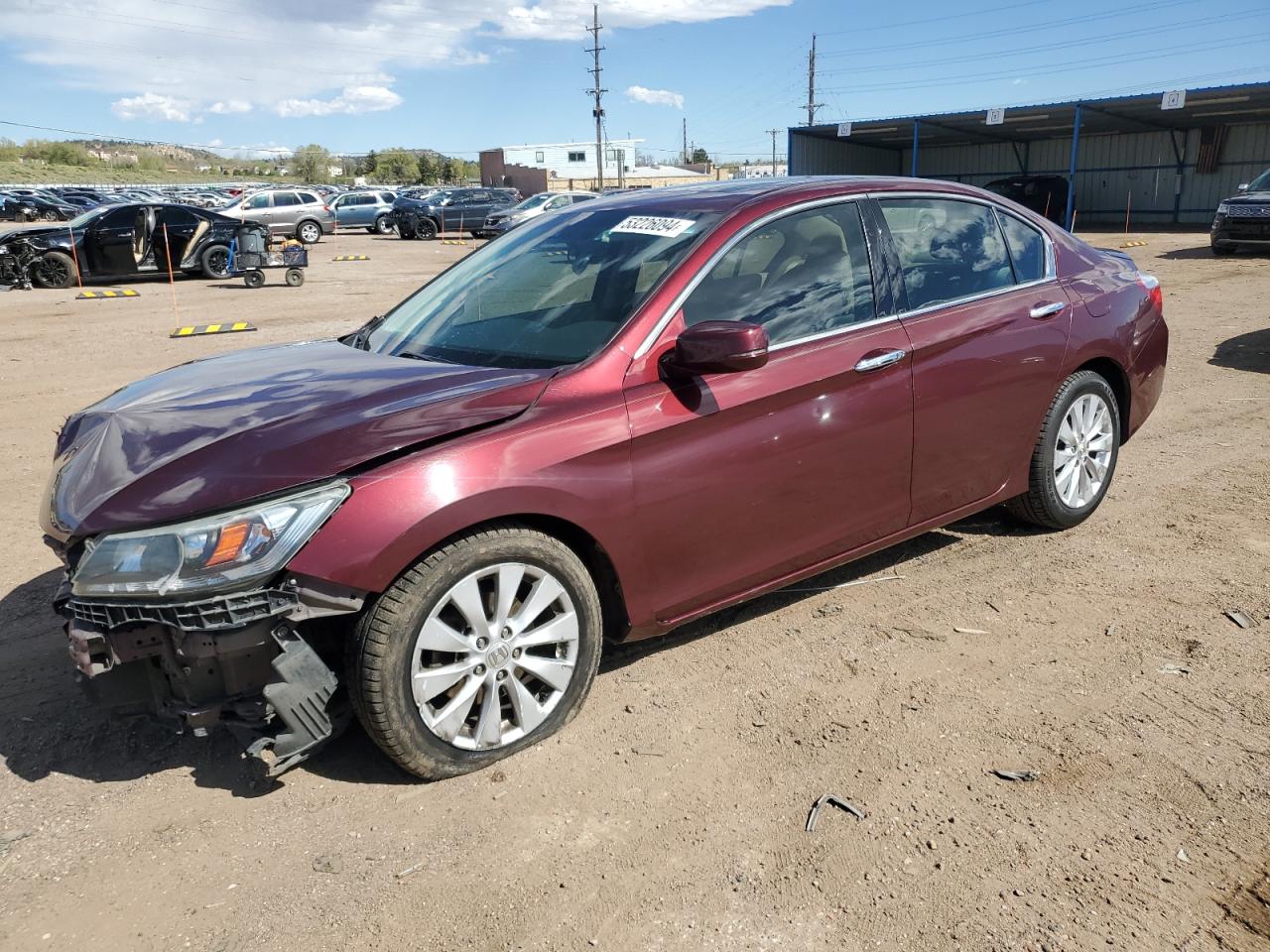 HONDA ACCORD 2014 1hgcr3f80ea001623