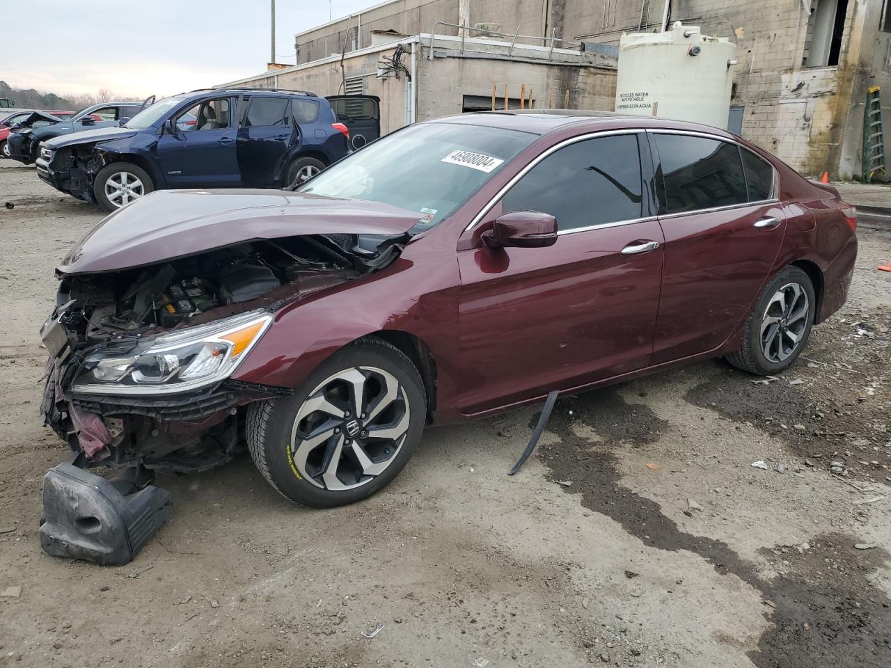 HONDA ACCORD 2016 1hgcr3f80ga007411