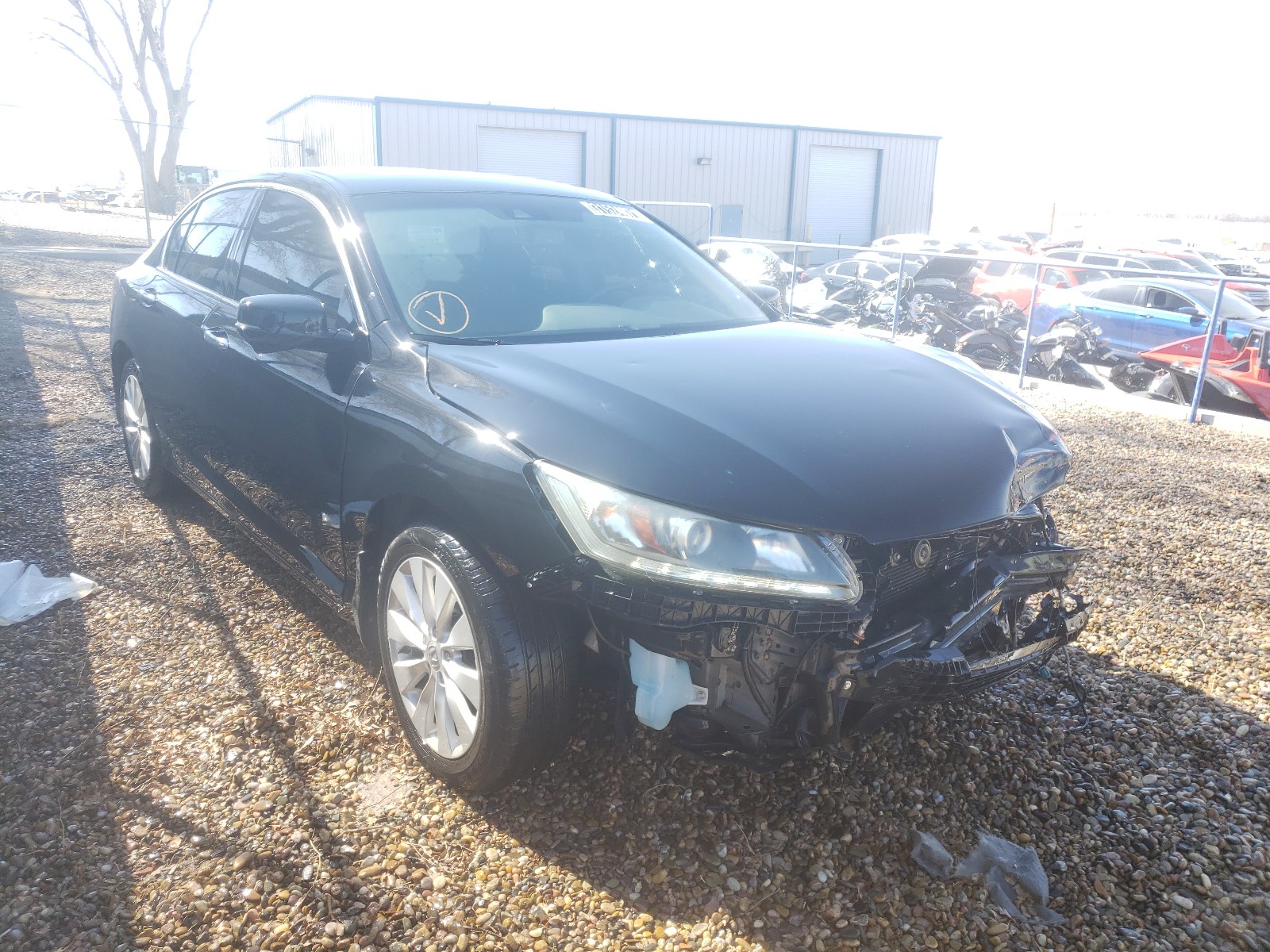 HONDA ACCORD EXL 2014 1hgcr3f81ea014641