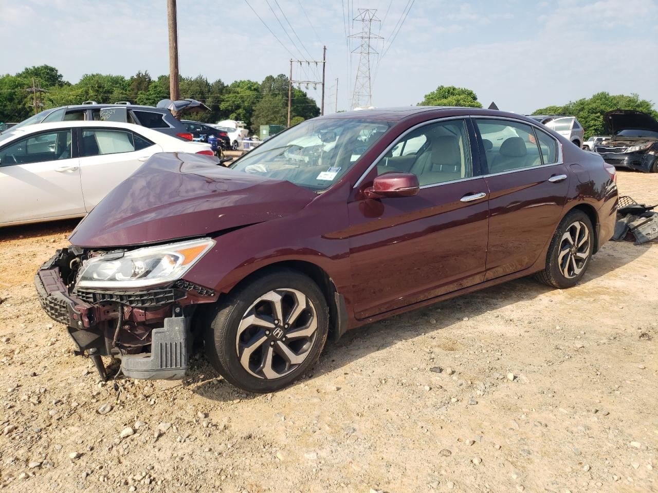 HONDA ACCORD 2016 1hgcr3f81ga033290