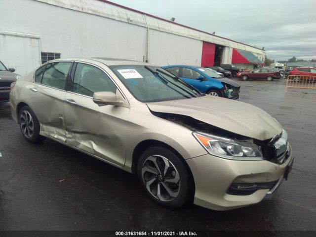 HONDA ACCORD SEDAN 2016 1hgcr3f84ga010151