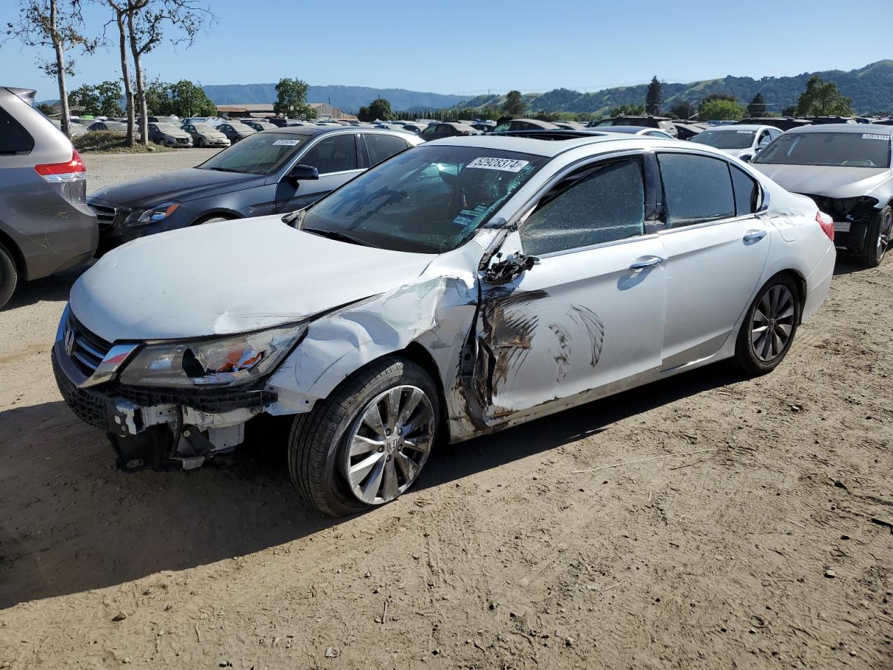 HONDA ACCORD 2013 1hgcr3f87da035556