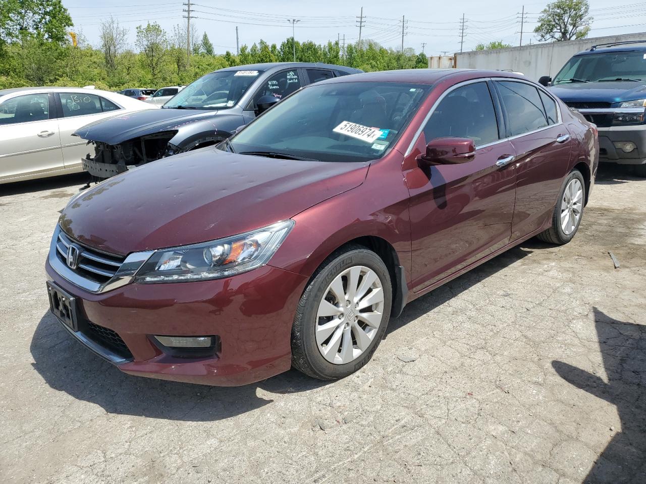 HONDA ACCORD 2014 1hgcr3f87ea016474