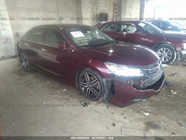 HONDA ACCORD SEDAN 2016 1hgcr3f91ga016725