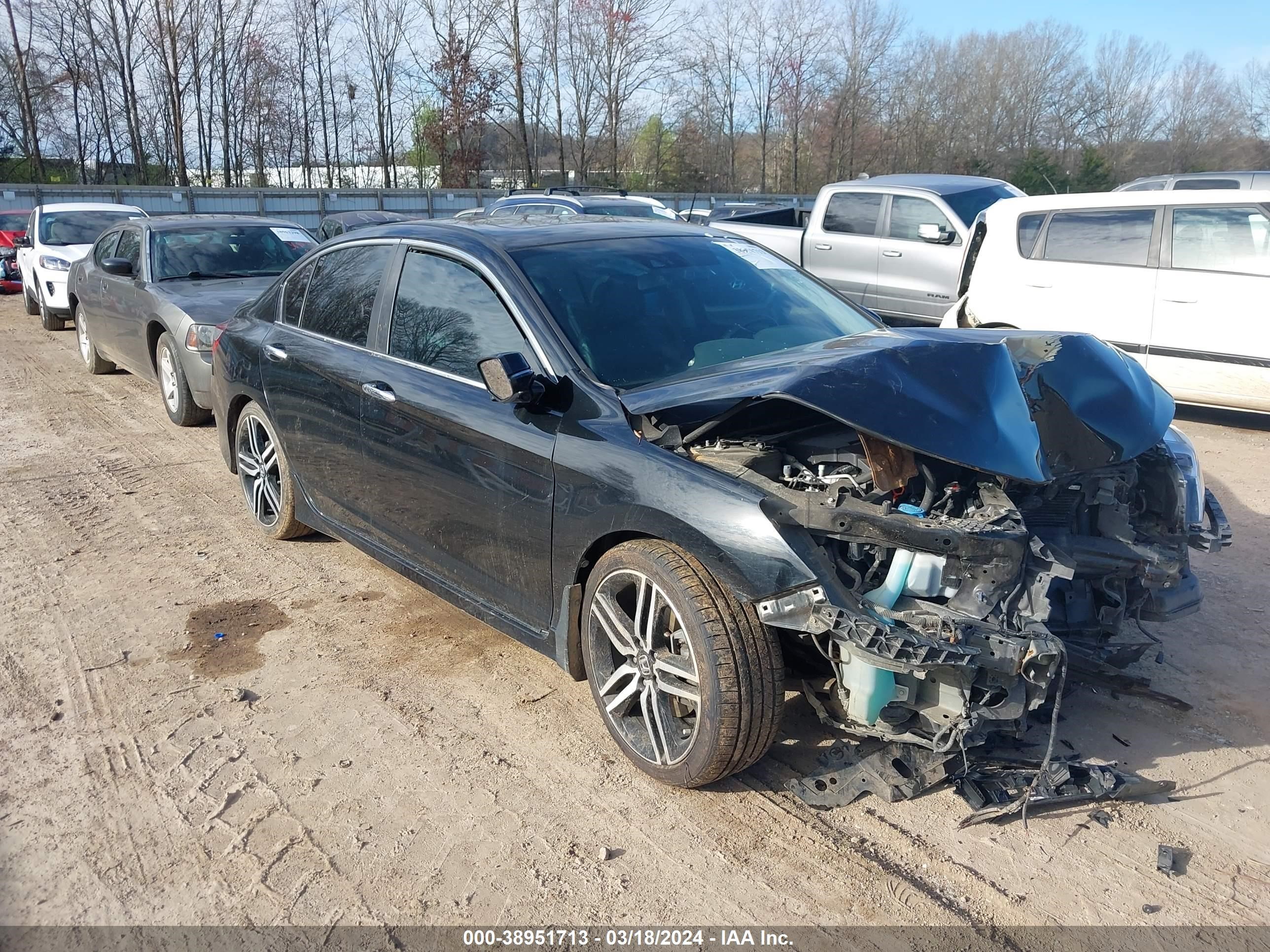 HONDA ACCORD 2016 1hgcr3f93ga027905