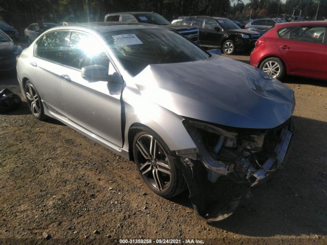 HONDA ACCORD SEDAN 2016 1hgcr3f96ga021886