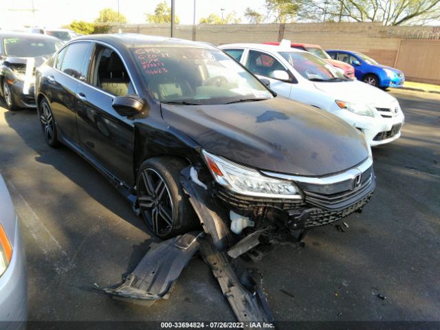 HONDA ACCORD SEDAN 2017 1hgcr3f97ha021591