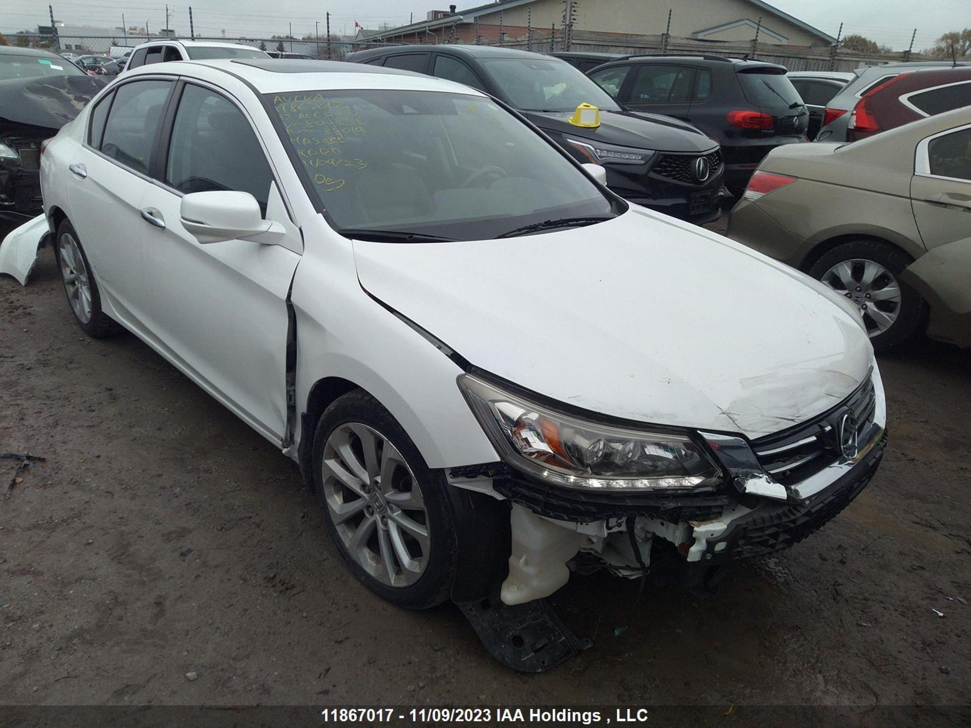 HONDA ACCORD 2015 1hgcr3f99fa800858