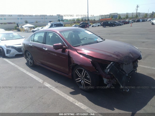 HONDA ACCORD SEDAN 2016 1hgcr3f99ga024474