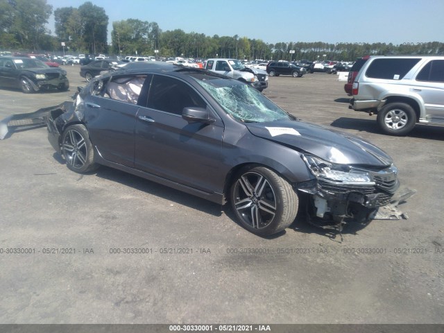 HONDA ACCORD SEDAN 2016 1hgcr3f9xga026993