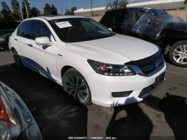 HONDA ACCORD HYBRID 2014 1hgcr6f55ea004606