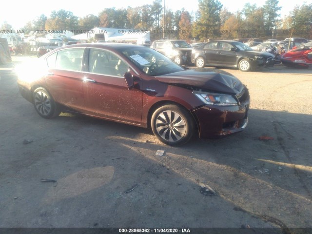 HONDA ACCORD HYBRID 2014 1hgcr6f57ea006096