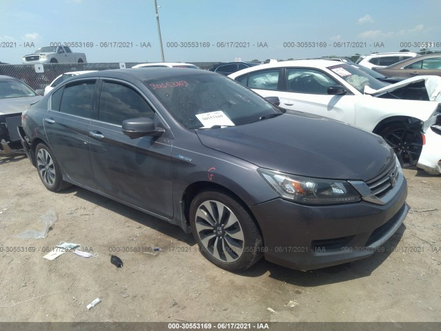 HONDA ACCORD HYBRID 2015 1hgcr6f5xfa009673