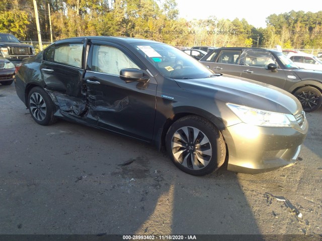 HONDA ACCORD HYBRID 2014 1hgcr6f72ea001454